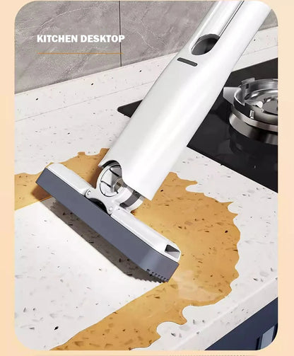 UniQart ® Mini Portable Mop – Compact Cleaning Tool for Home, Kitchen & Travel