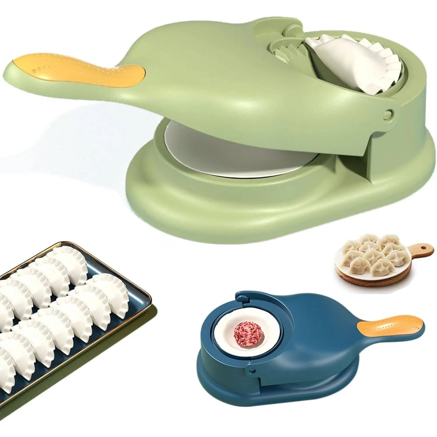 UniQart ® Easy Dumpling Maker _ DIY Dumpling Press Tool for Perfect Dumplings