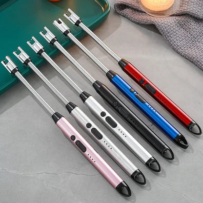 UniQart ® USB Rechargeable Electric Arc Plasma Lighter – Windproof 360° Ignition for Kitchen