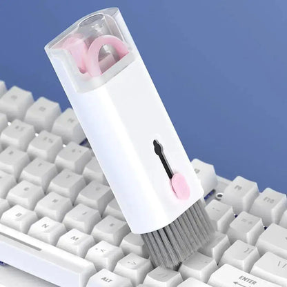 UniQart ® 7-in-1 Keyboard & Earphone Cleaning Kit | Multi-Function Computer Cleaner Tool