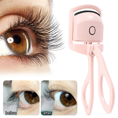 UniQart ® USB Rechargeable Electric Eyelash Curler – Quick Heat, Long-Lasting Curl