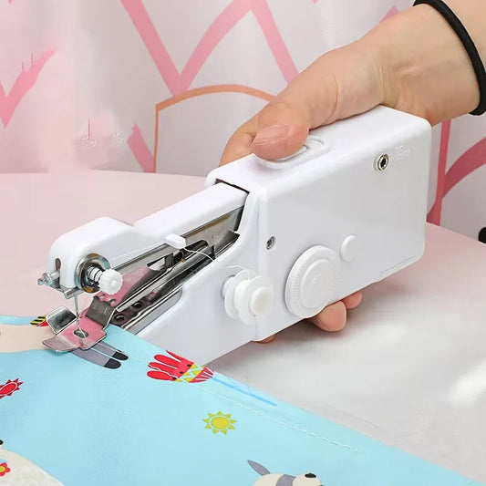 UniQart ® Mini Electric Hand Sewing Machine for Easy DIY Projects, Crafting & Instant Repairs
